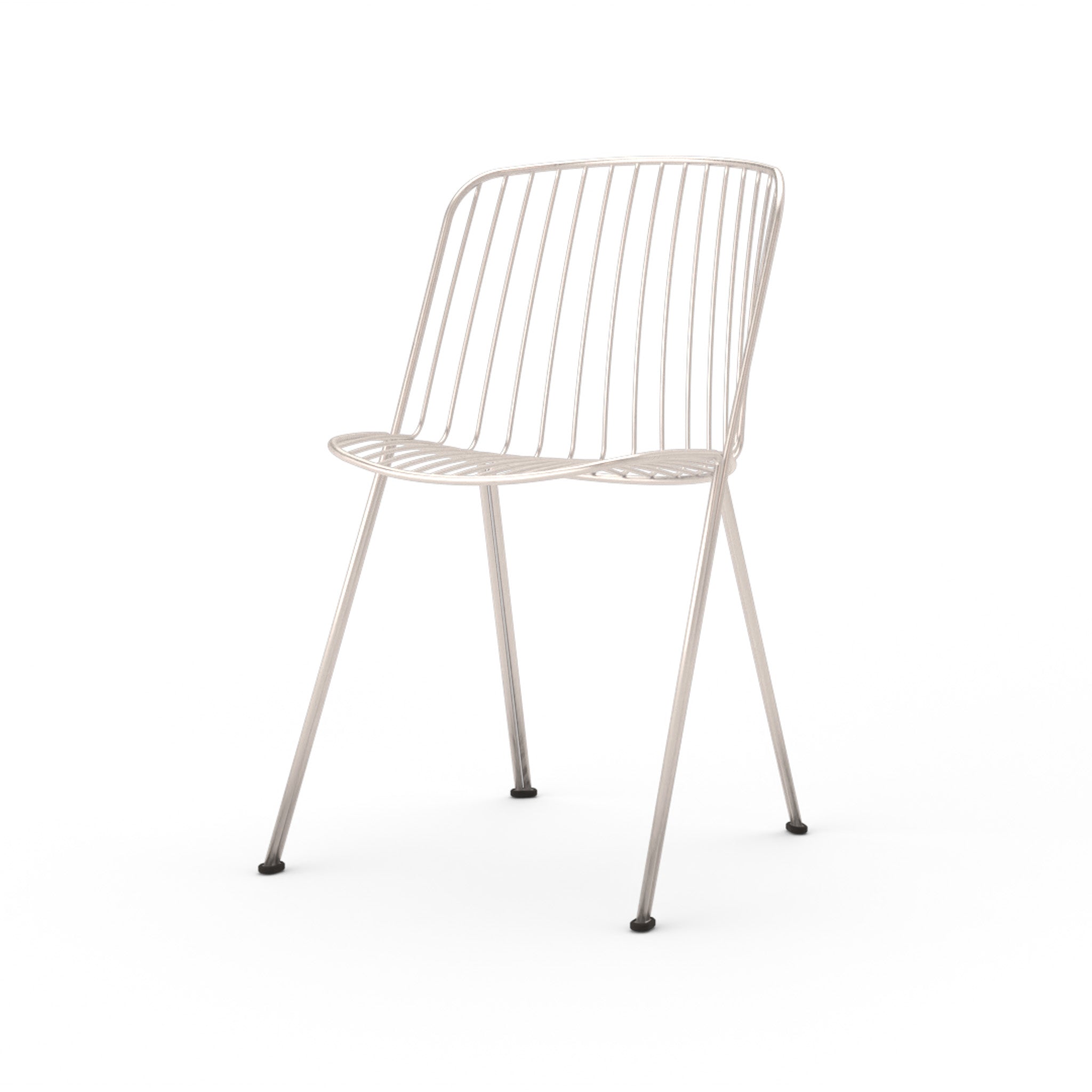 Terrace Dining Chair Stainless Steel