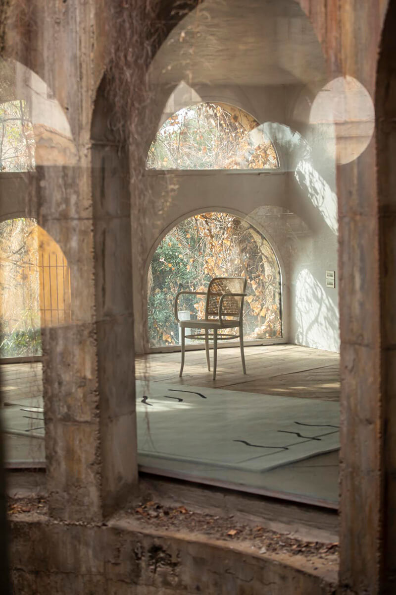 Chillida Gravit. Tinta 1996 210x300 cm