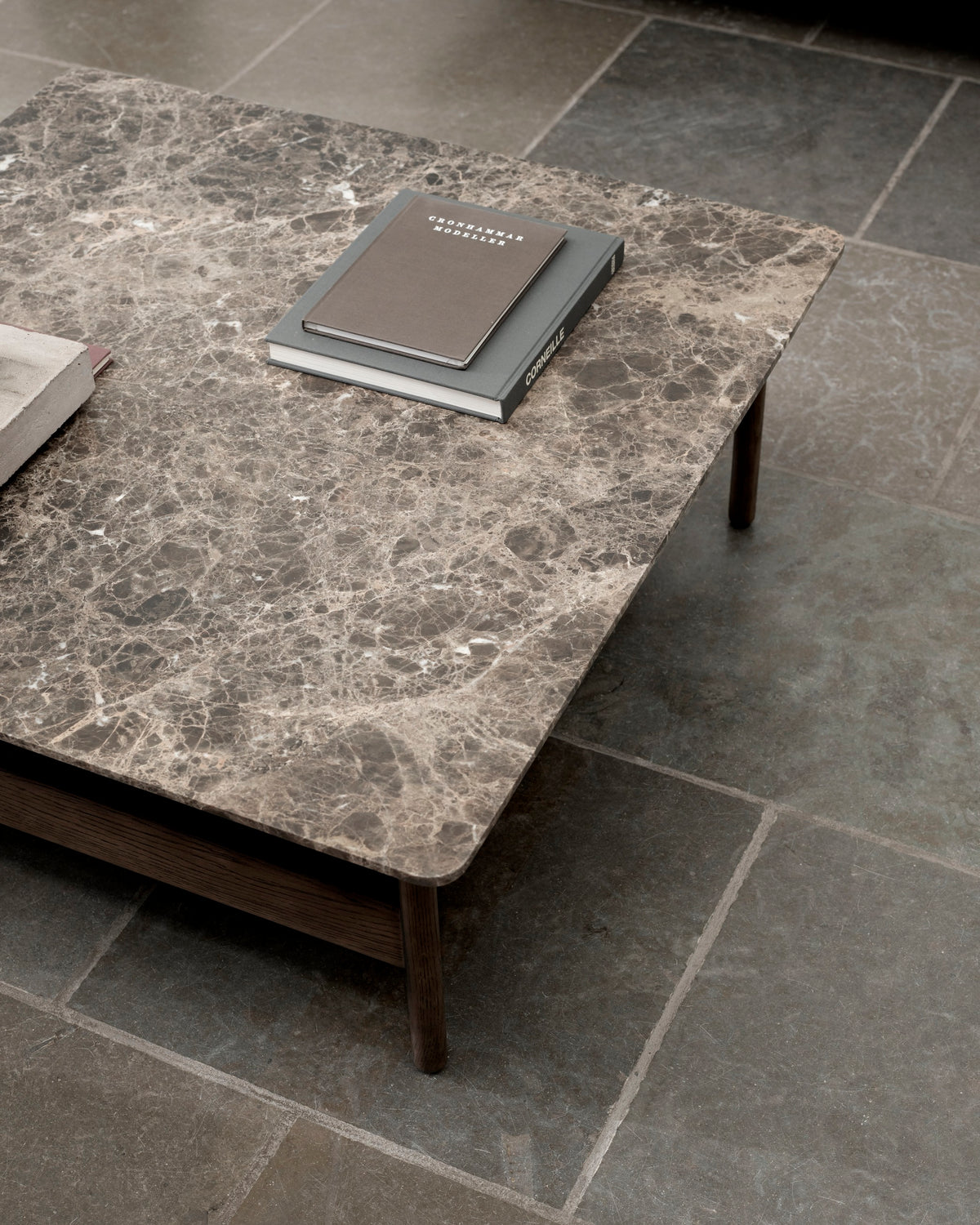 Collect Coffee Table M Square Dark Brown