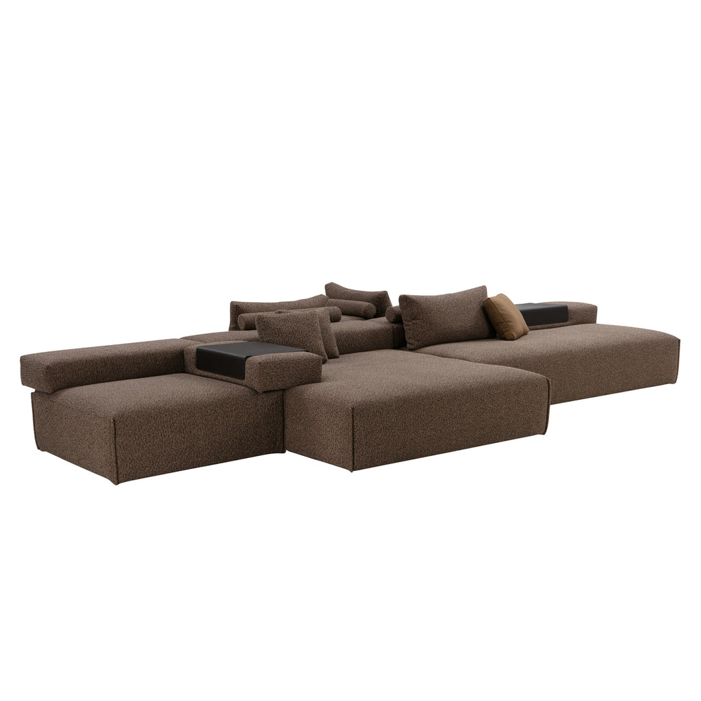 Cinder Block Sofa 01 - 1 Seater Left Arm