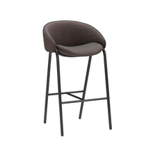 Folium Counter Chair with Leather Pippin