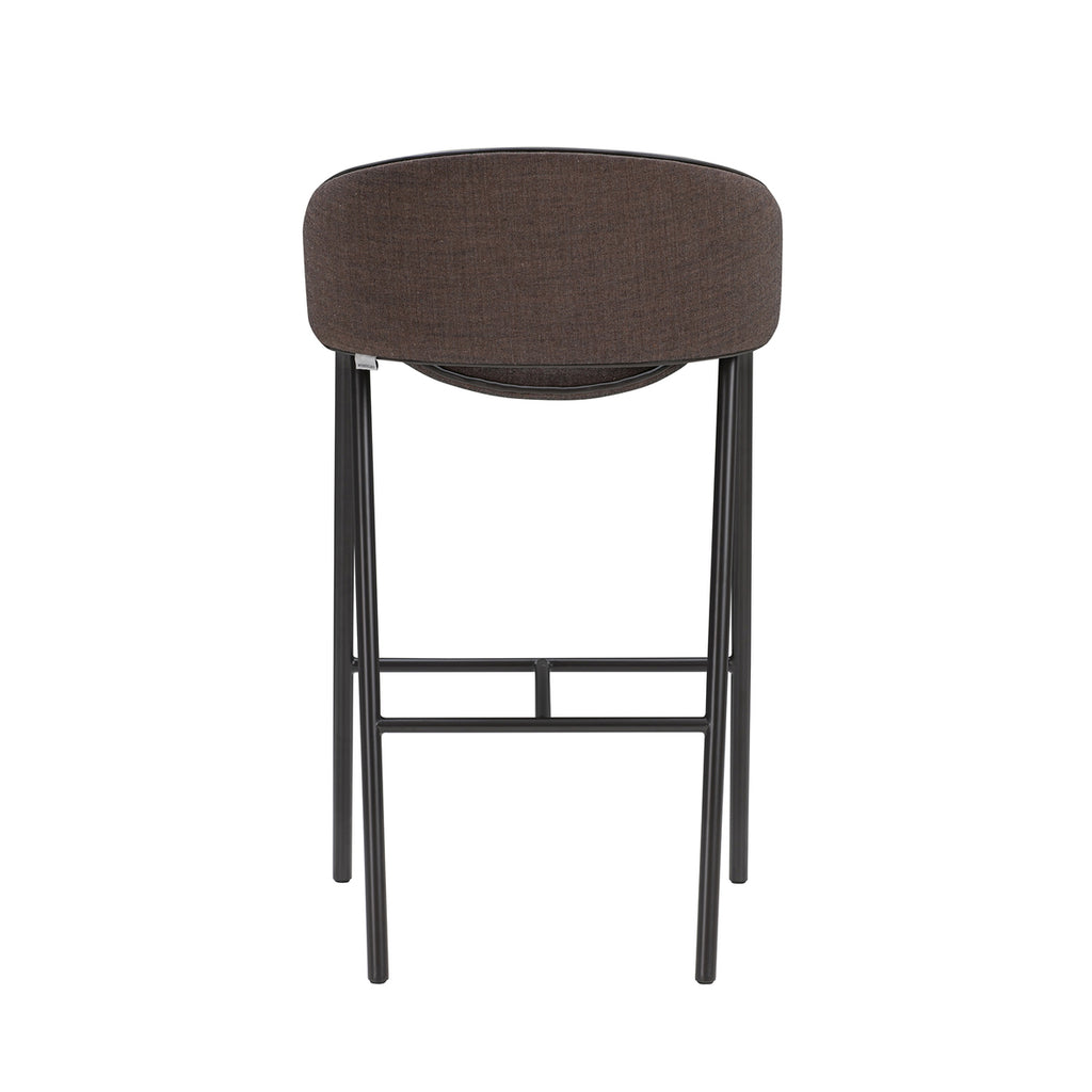 Folium Counter Chair with Leather Pippin