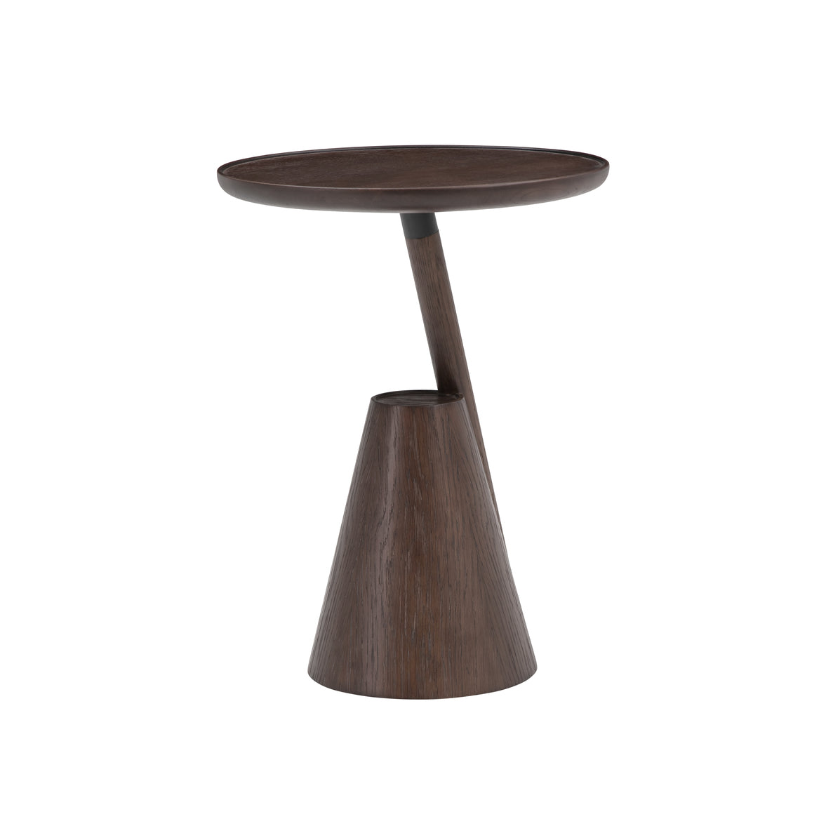 Mate Side Table, Dark Brown