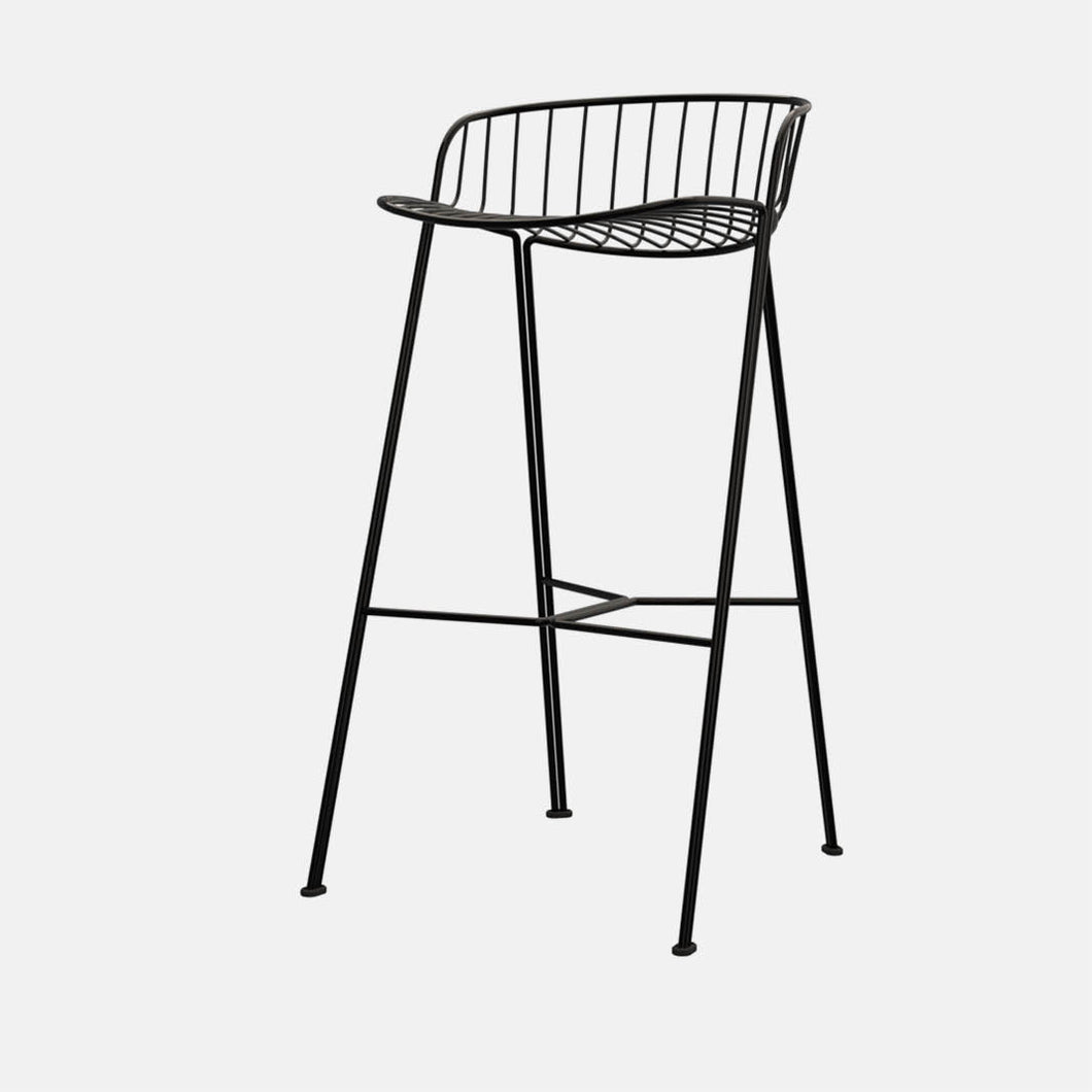 Terrace Stool Bar Black