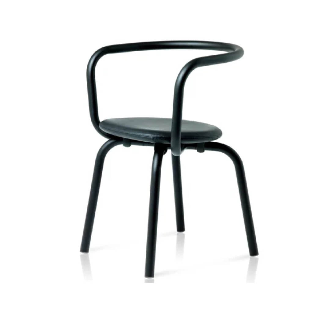 Parrish Side Chair Black by Emeco