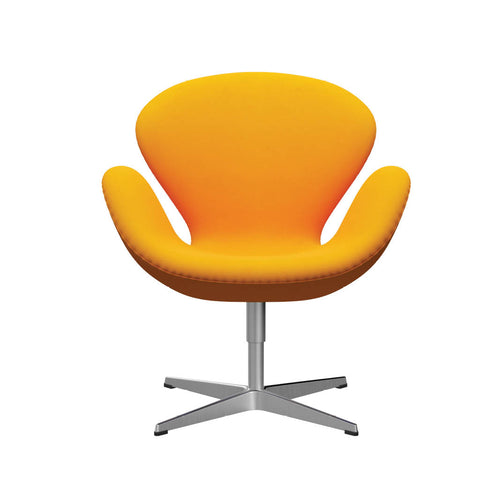 Swan Easy Chair Orange by Fritz Hansen