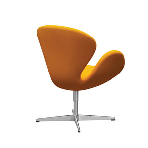 Swan Easy Chair Orange by Fritz Hansen