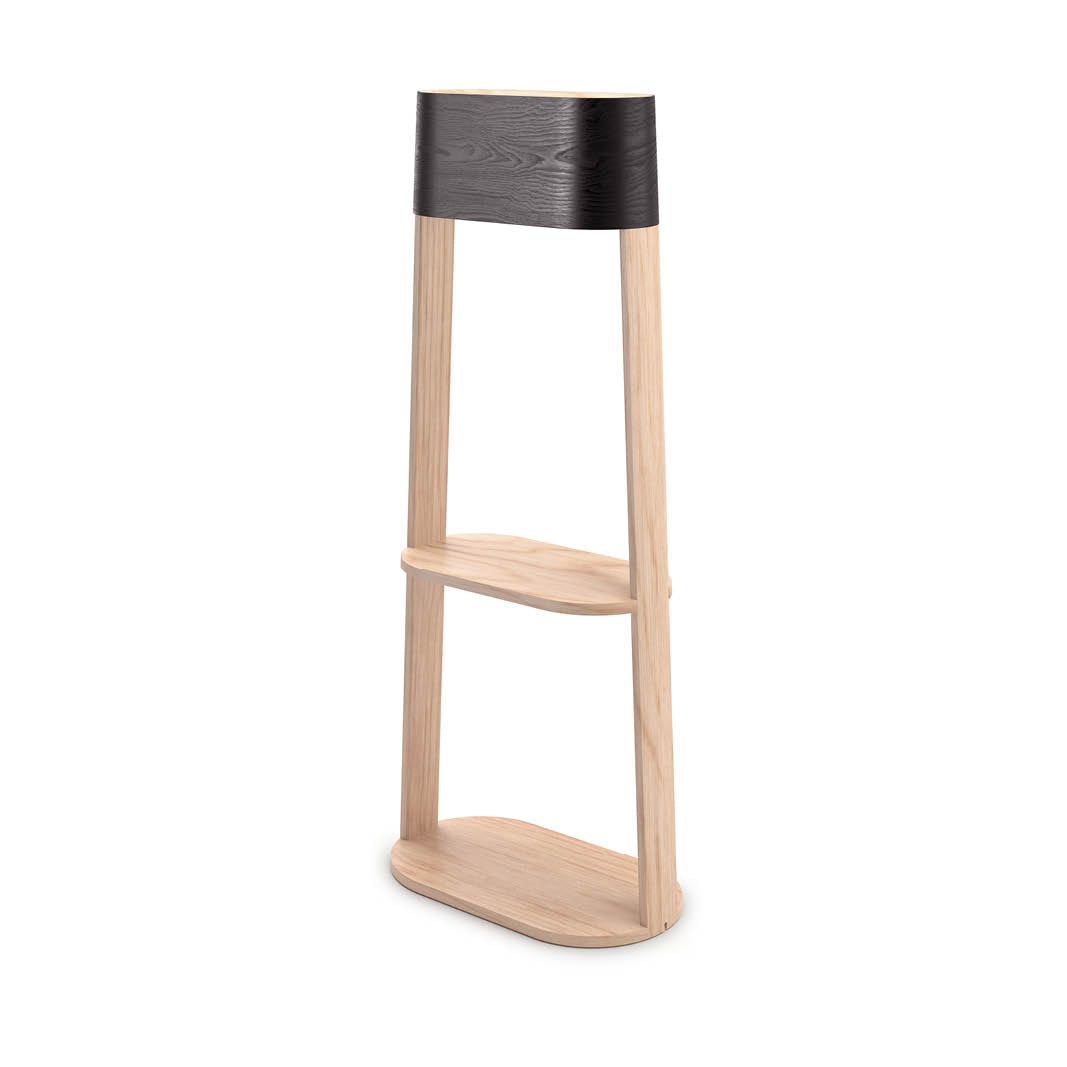 Stack Floor Lamp Oak by NAU