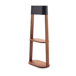 Stack Floor Lamp Walnut by NAU