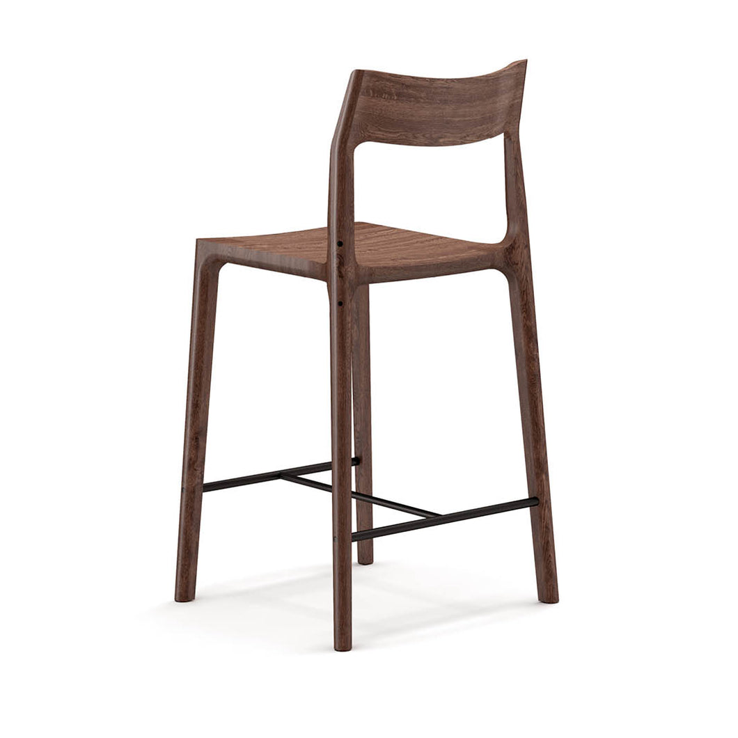 Molloy Stool Walnut by NAU