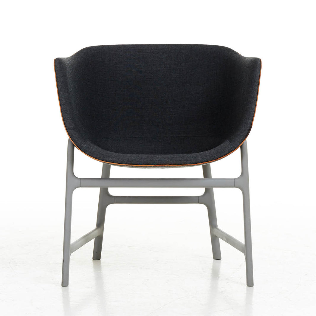 Minuscule Chair with Leather Piping by Fritz Hansen