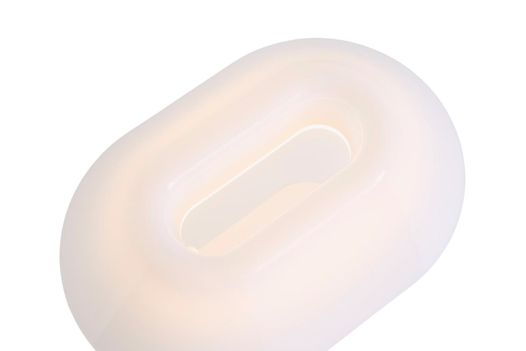 Drome Table Lamp - White Opal Acrylic