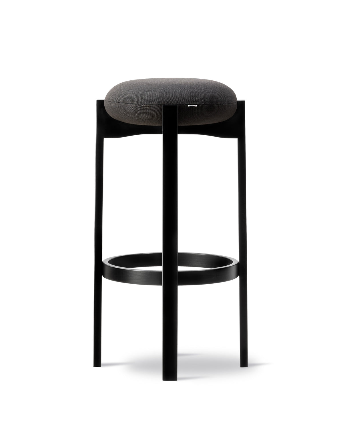 Pioneer Stool - Beech Black Lacq