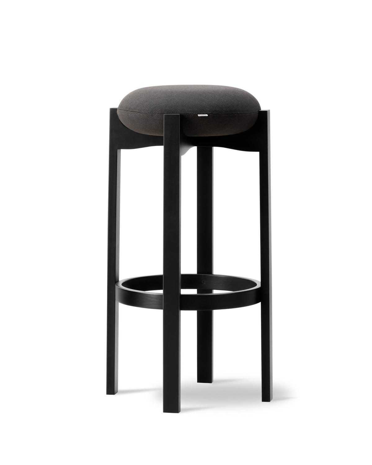 Pioneer Stool - Beech Black Lacq