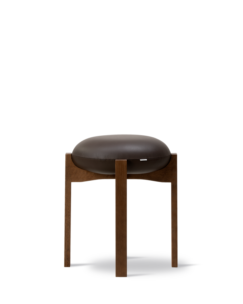 Pioneer Stool Low - Smoke Oak Lacquered