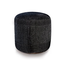 Tres Outdoor Pouf - Negro