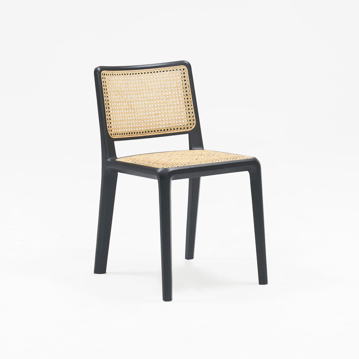 Boardwalk Chair Rattan B, S Black Oak