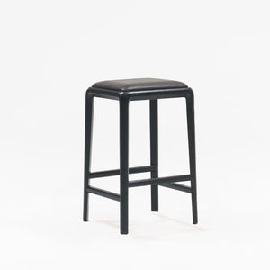 Boardwalk Stool Black Oak