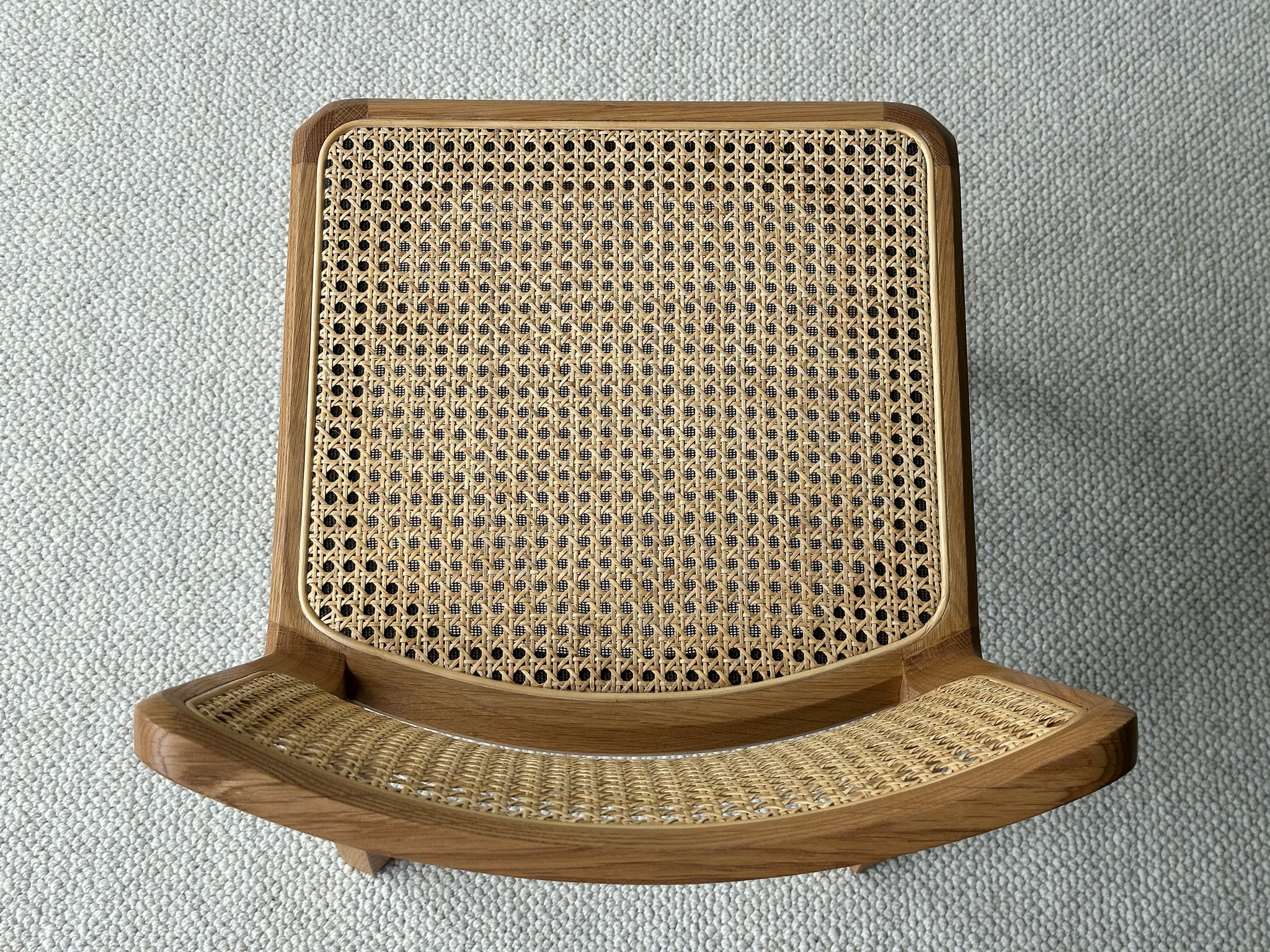 Boardwalk Chair Rattan B, S Light Oak