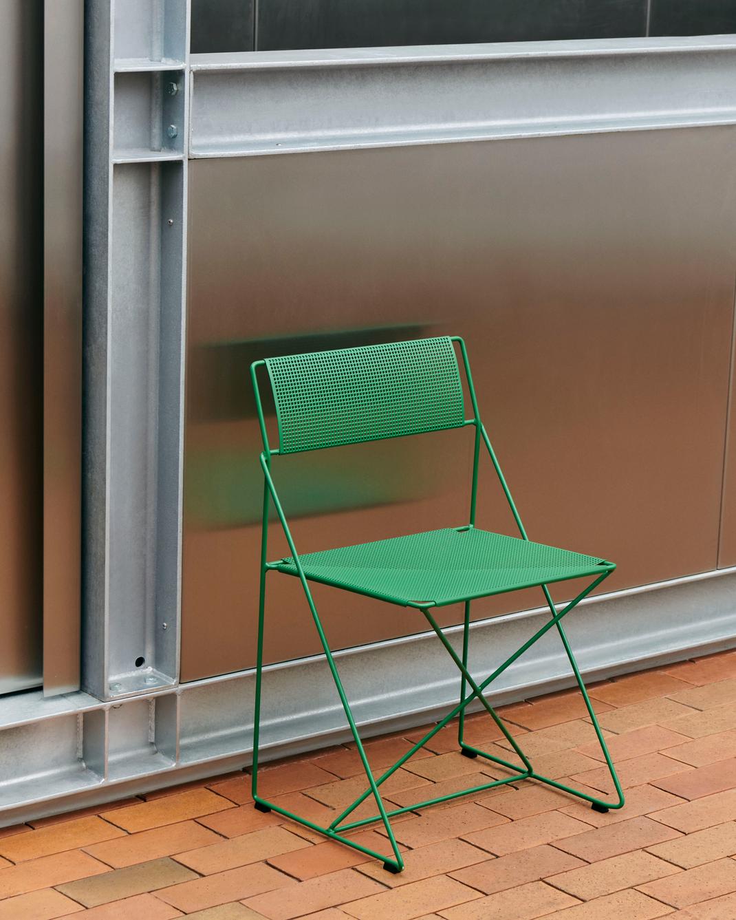 X-Line Outdoor Chair, Powder Coated
