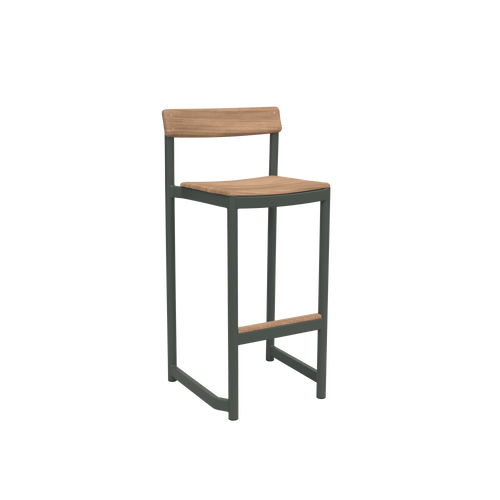 Pelagus Bar Stool Hunter Green