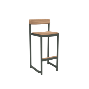 Pelagus Bar Stool Hunter Green