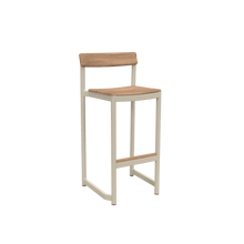 Pelagus Bar Stool Light Ivory