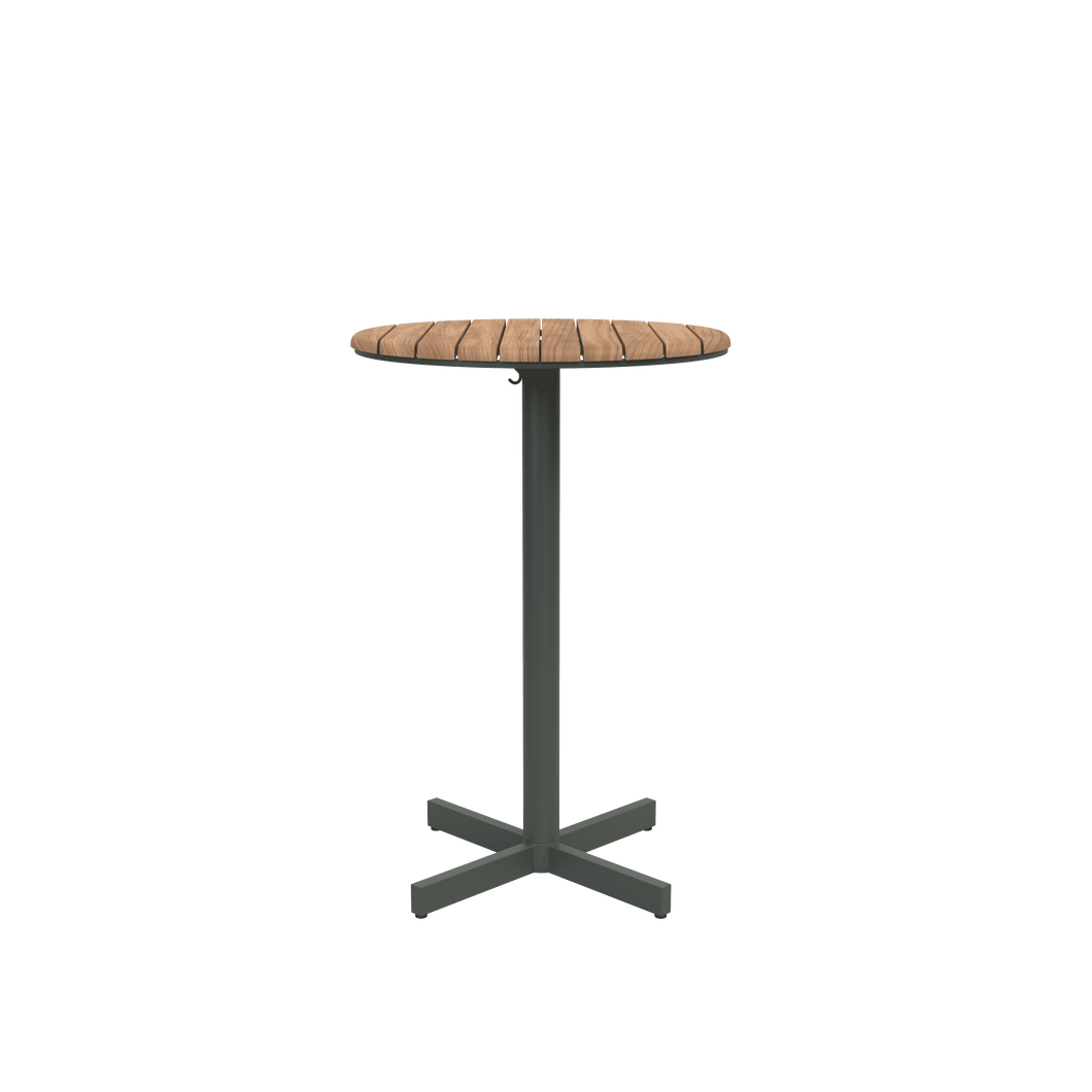 Pelagus Bar Table High  Hunter Green