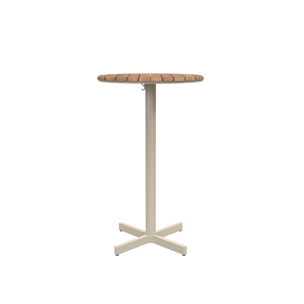 Pelagus Bar Table Low H95cm, Light Ivory