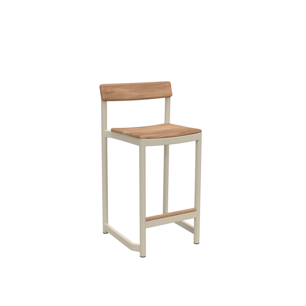 Pelagus Counter Stool Light Ivory