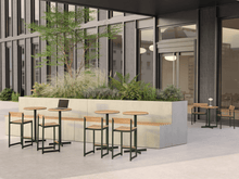 Pelagus Bar Stool 77 cm, Hunter Green