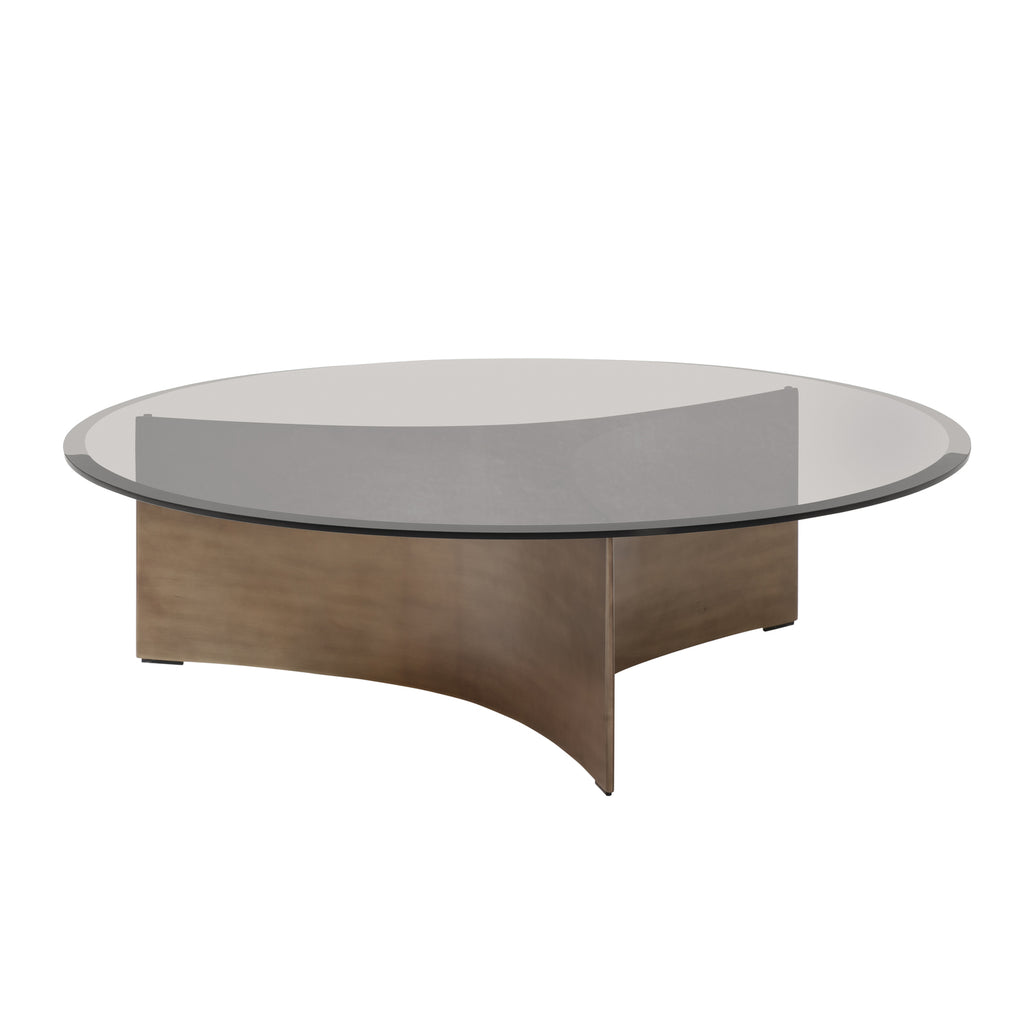 Arc Coffee Table Brown, Large