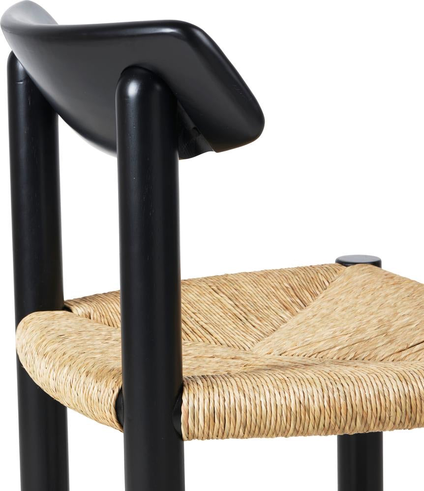 Daumiller Side Chair, Natural, Brown Pin