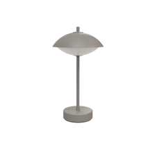 Clam Portable Lamp Nine Grey