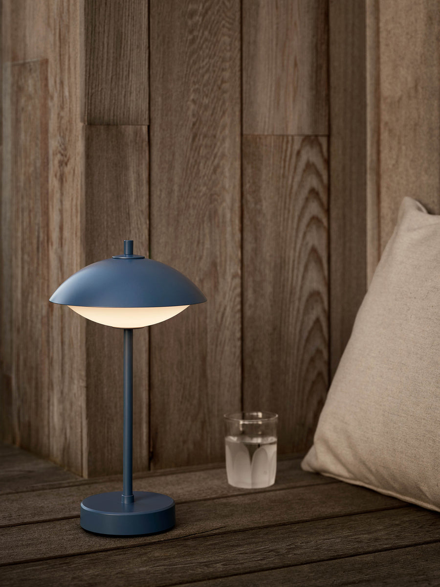 Clam Portable Lamp - Dusk Blue – Cult - Design First