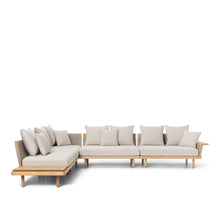 E511 Embrace Outdoor Lounge w. Arm- Teak