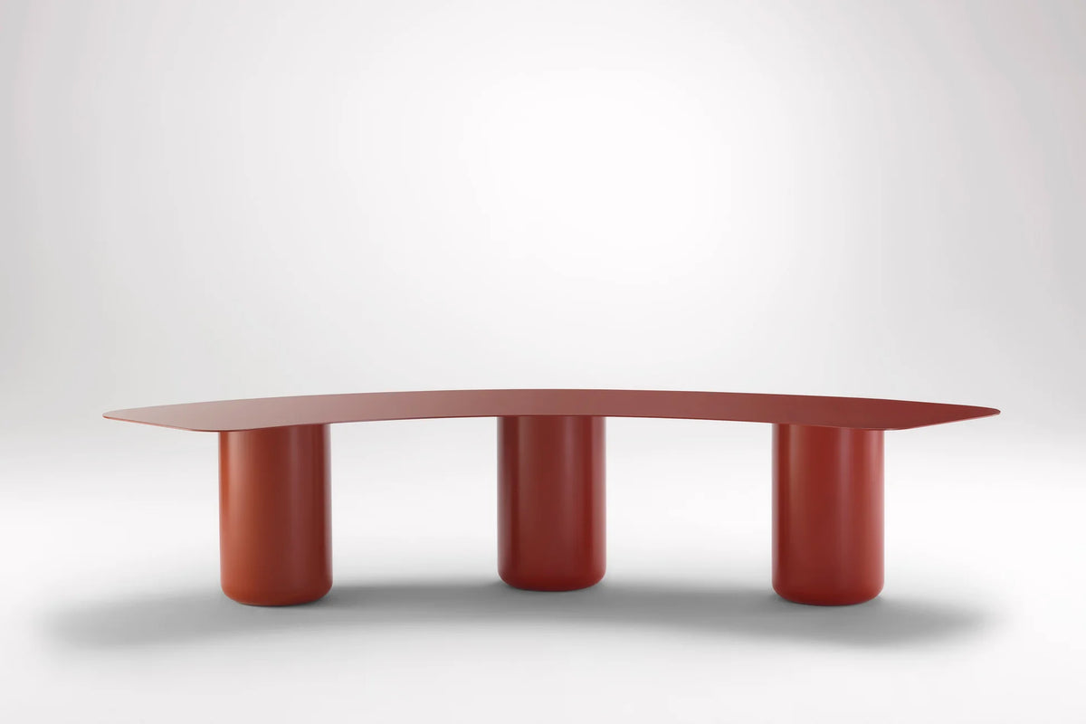 Sequence Curved Bench Small - Outdoor