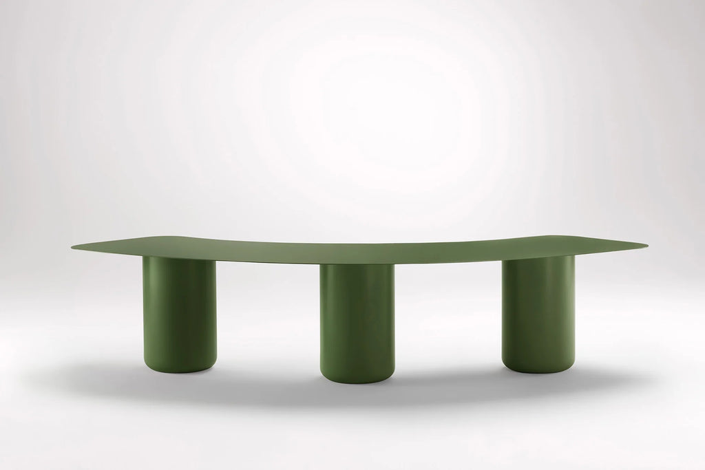 Sequence Curved Bench Small - Outdoor