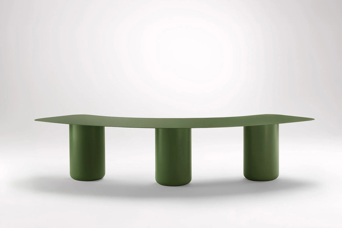 Sequence Curved Bench Small - Outdoor