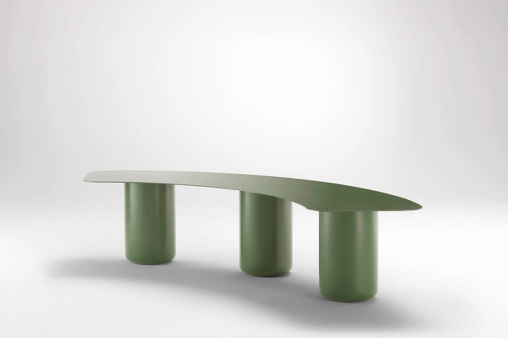 Sequence Curved Bench Small - Outdoor