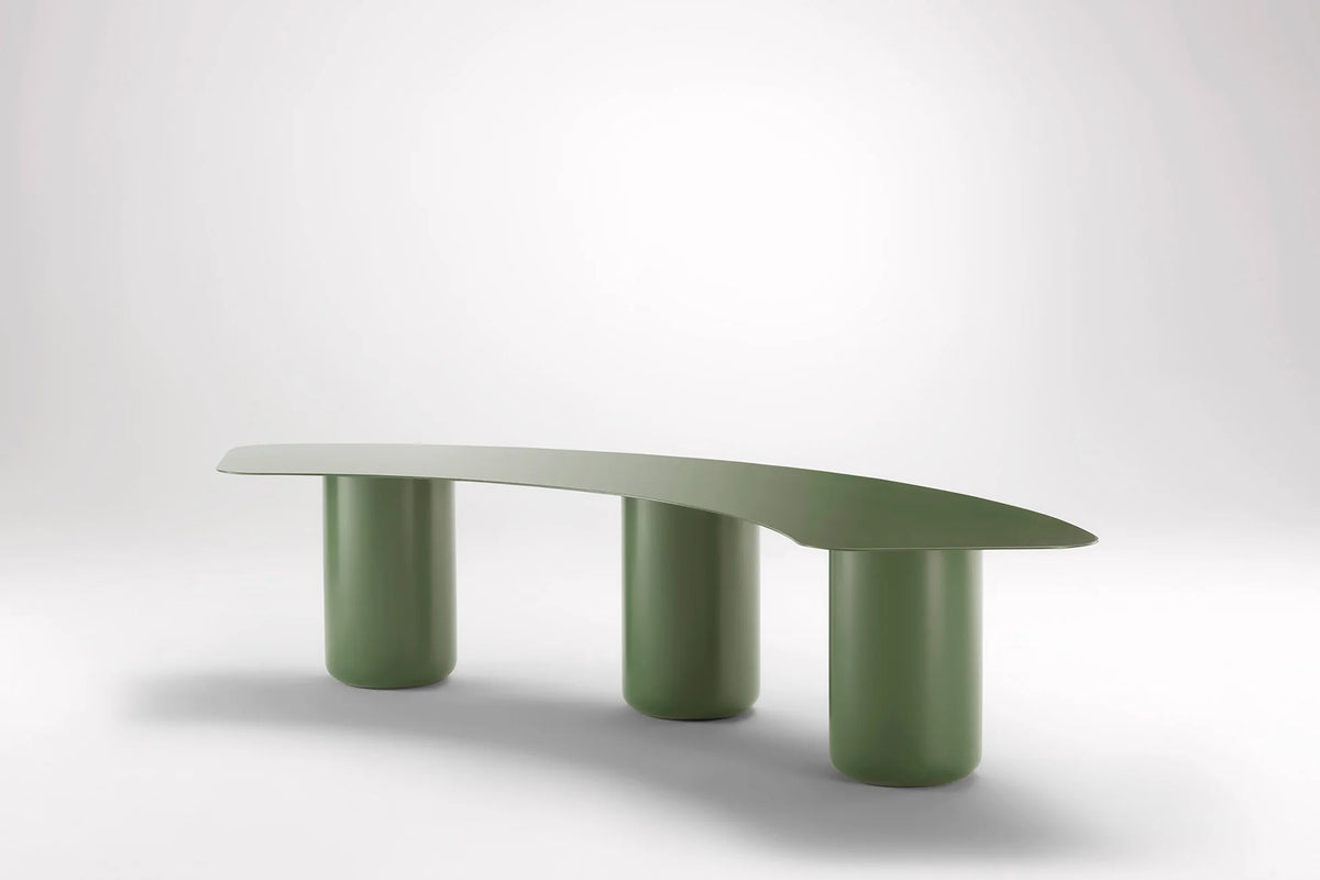Sequence Curved Bench Small - Outdoor