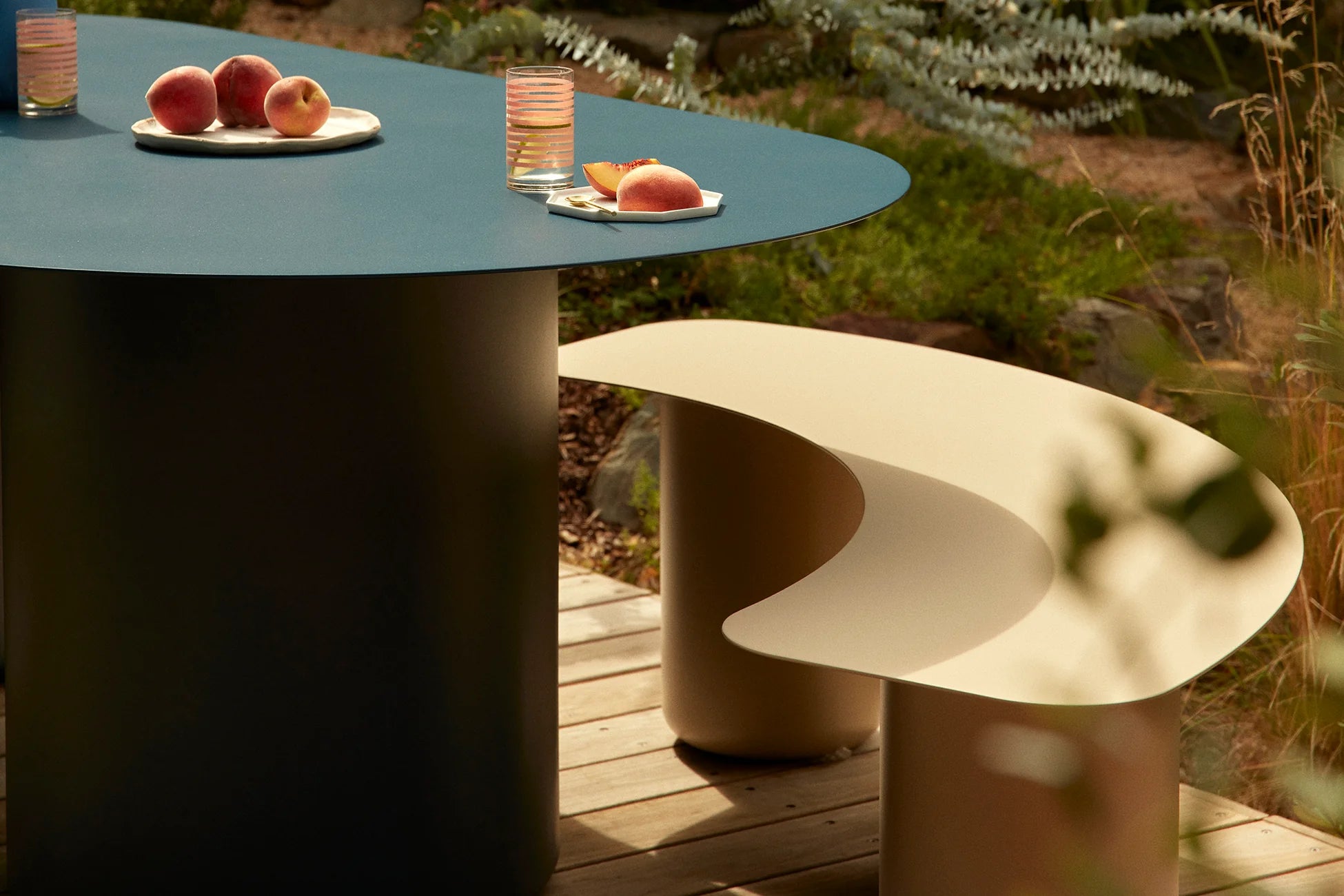 Sequence Curved Bench Large Outdoor