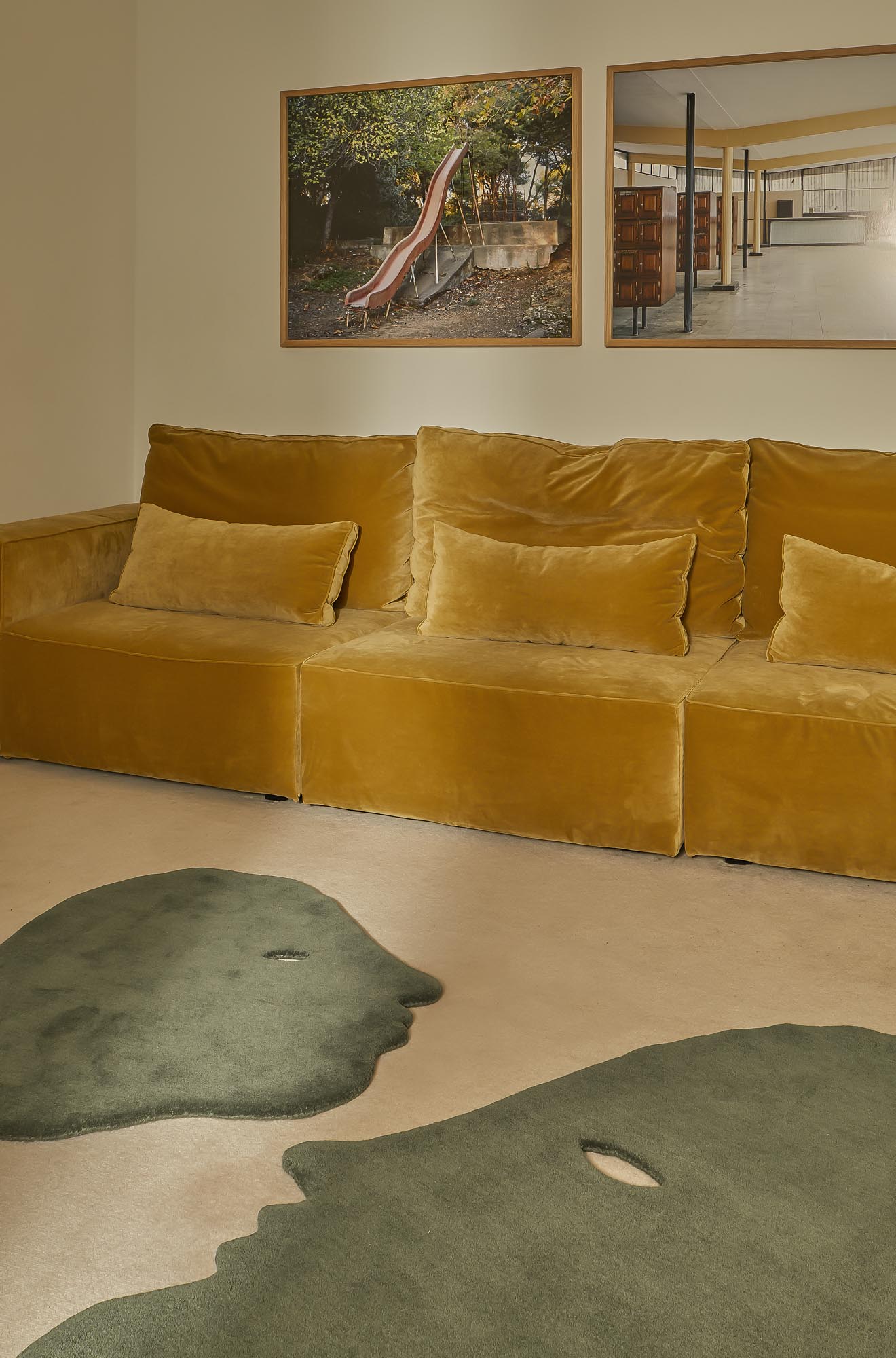 Talk Talk Medium Blueish Green 100x140