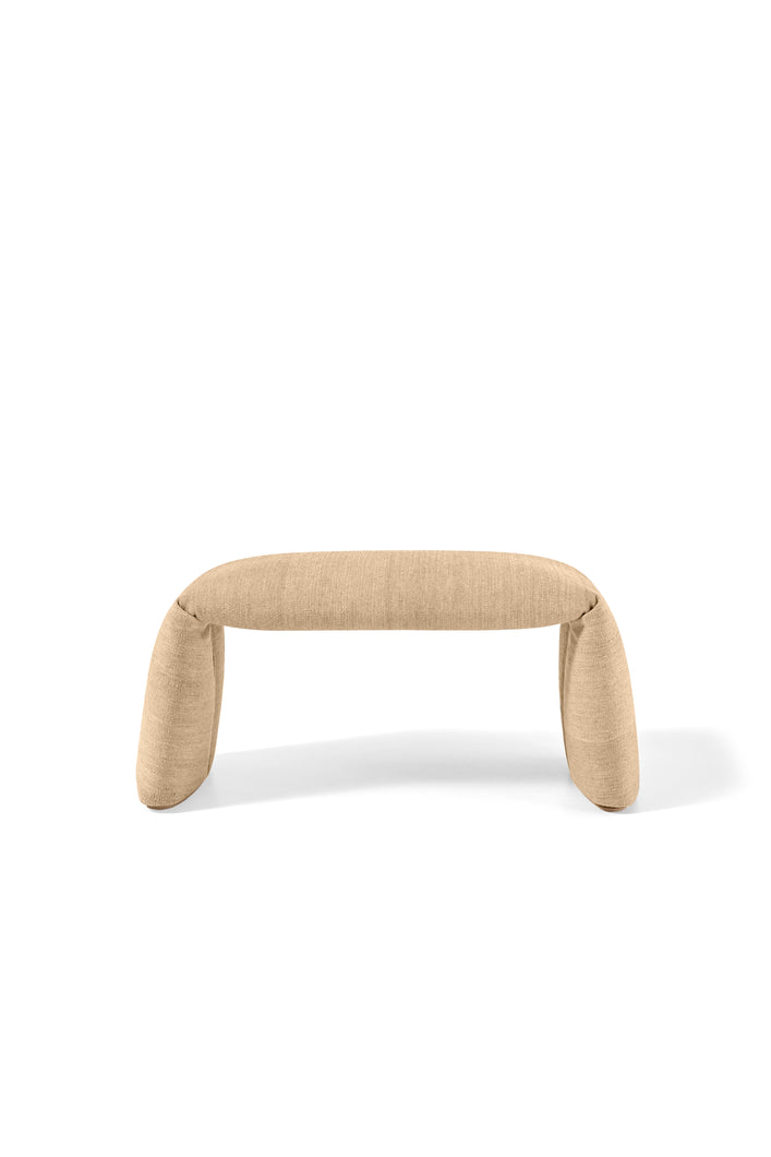 Folded Bench - Medium, Beige