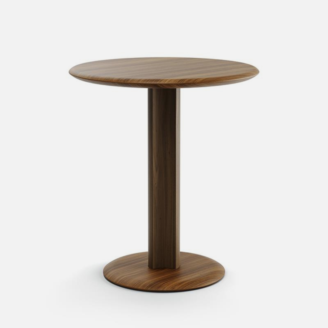 Ayva Bistro Round 750Diax1050h OAK