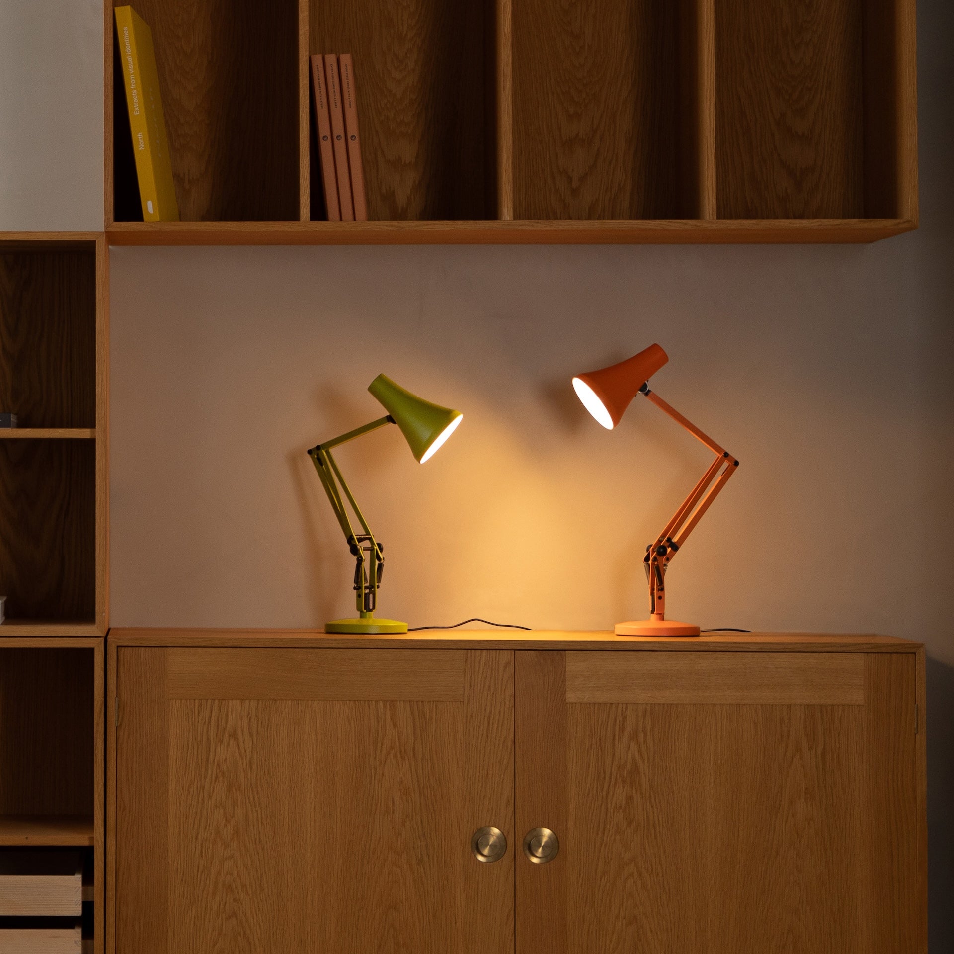 Type 90 Mini Mini Desk Lamp-Sbrnt Orange