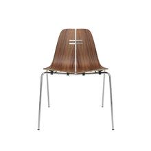 PK3 Chair, Oak/Chrome