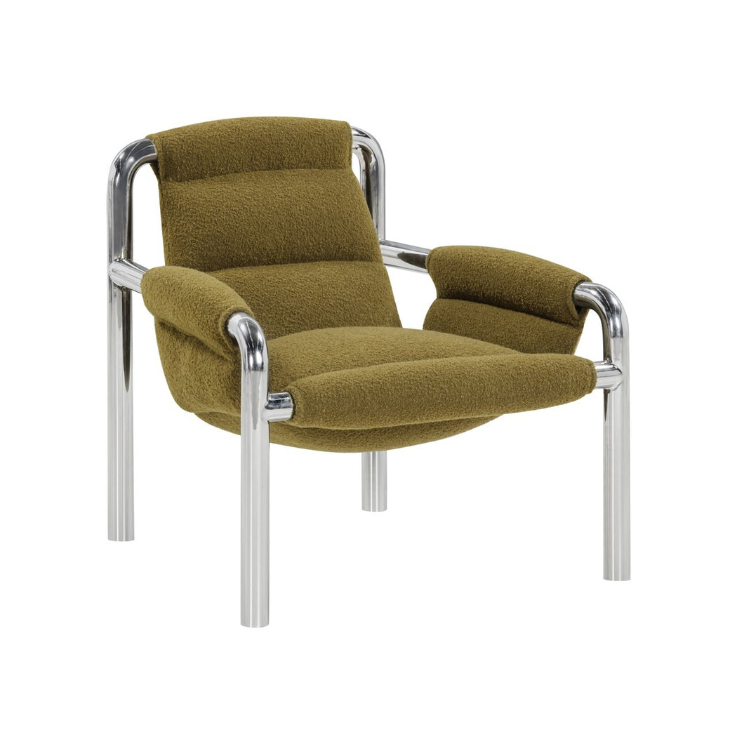Atli Lounge Chair Chrome