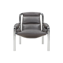 Atli Lounge Chair, Chromed Plated Legs