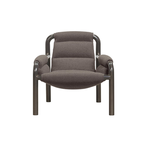 Atli Lounge Chair, Dark Grey Lacq Legs
